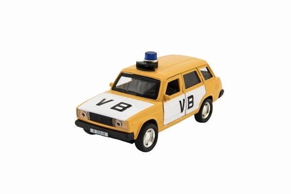 Police Car VB Lada with Pull-Back Action, Light and Sound