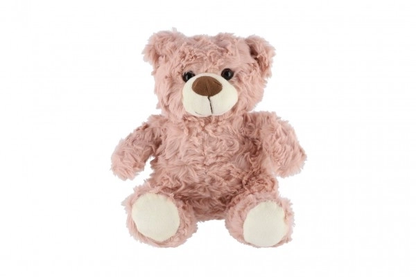 Pink plush teddy bear 22 cm