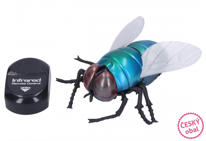 RC gigantische vlieg op afstandsbediening 11x9 cm - Nederlandse verpakking