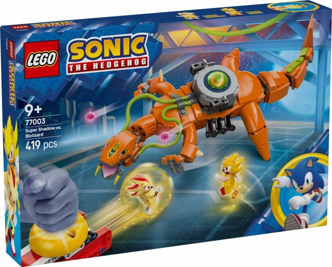 Construction Set Sonic Super Shadow and Biolizard