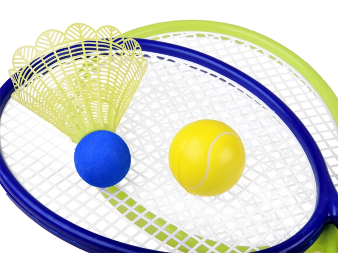 Divertissement 2-en-1 : tennis et badminton