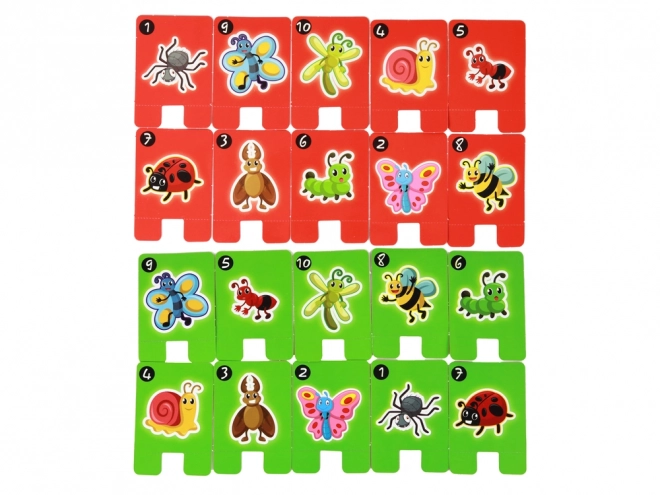 Leuk spel met snelle tongkikker - Vang insectenmasker van de kikker