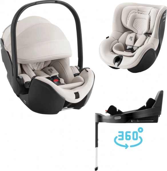 Siège auto set Britax Römer Baby-Safe Pro, Vario Base 5Z et Dualfix 5Z
