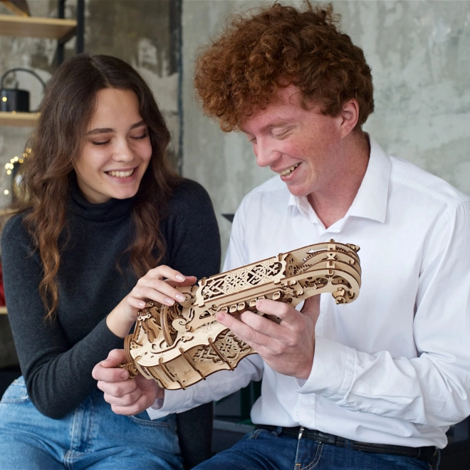 Ugears 3D houten mechanische puzzel Hurdy-Gurdy