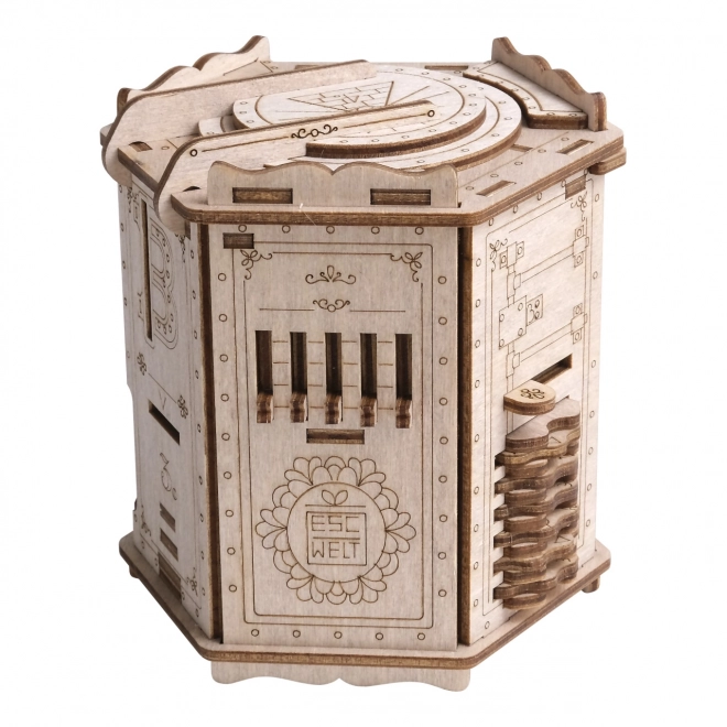 Fort Knox Pro Wooden Puzzle Brain Teaser