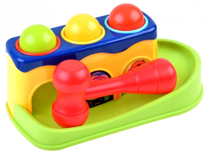 Marteau coloré avec boules pour enfants