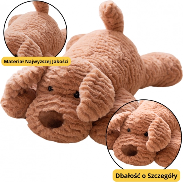 Beige Plush Dog 30 cm