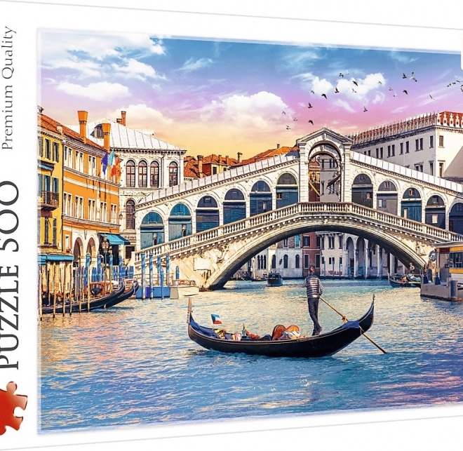 Puzzle 500 pièces Pont du Rialto Venise