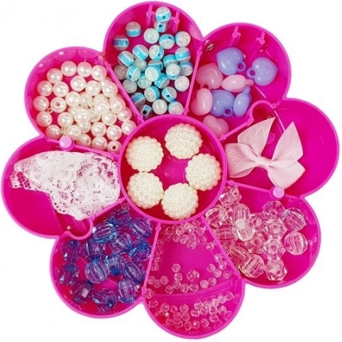 Organiseur en forme de fleur à 3 niveaux