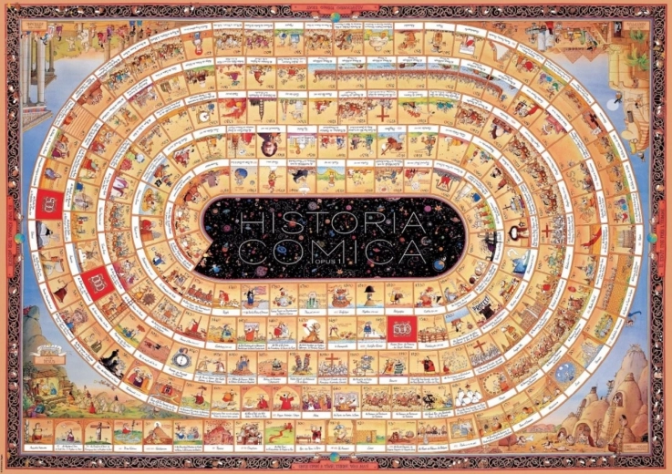 HEYE Puzzle Historia Comica 1 (Funny History) 4000 pieces