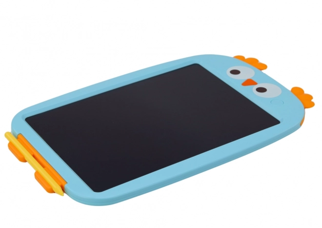 Drawing tablet with Bird motif, blue