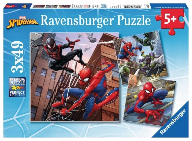 Ravensburger Puzzel Spider-Man 3x49 stukjes