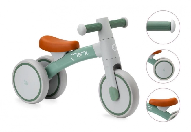 Loopfiets MoMi TEDI mini groen