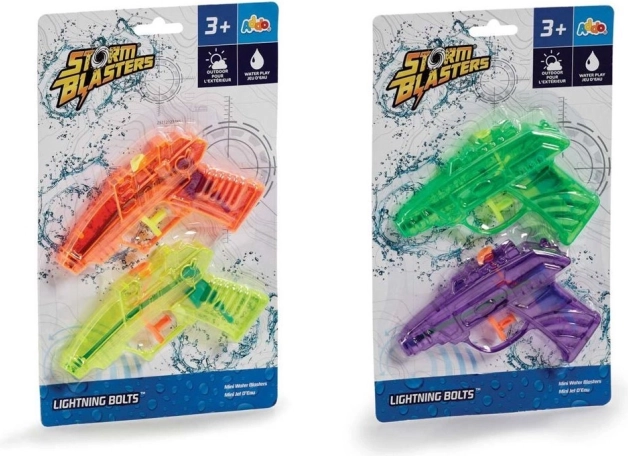 Lightning Bolts Water Guns – set of 2 (color mix)
