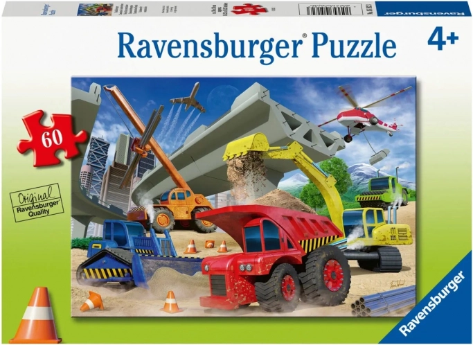 Ravensburger Puzzle Construction Machines 60 Pieces
