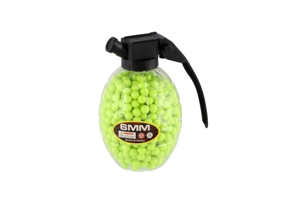 Kogeltjes voor pistool 800st 6mm rubber 10cm in granaat 3 kleuren