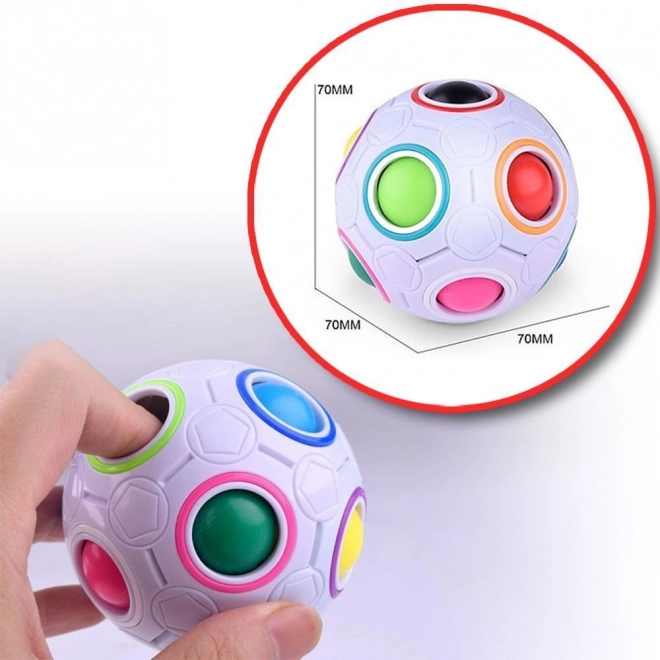 Regenbogen Kugelpuzzle