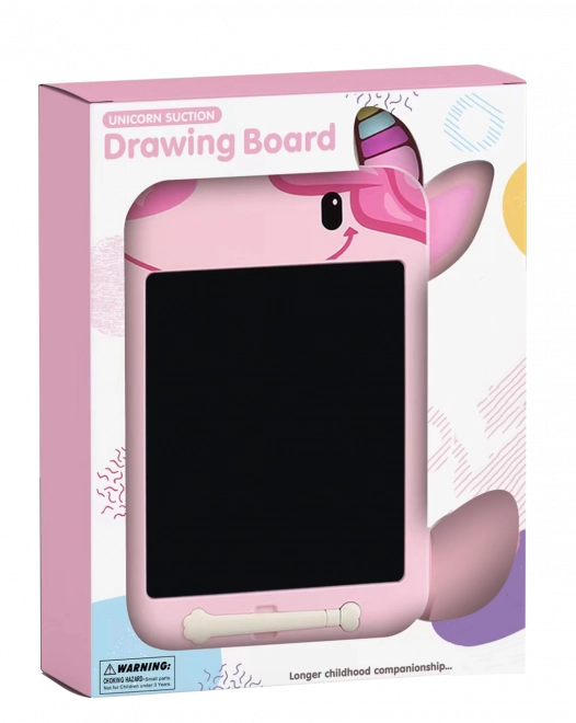 LCD-Zeichentafel Fröhliches Einhorn