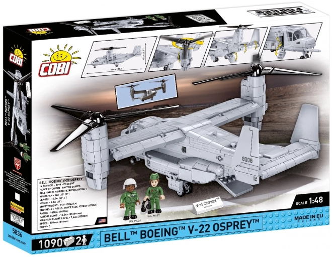 COBI Gewapende Troepen Bell Boeing V-22 Osprey model 1:48