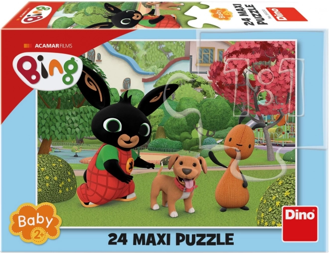 BING AVEC LE CHIEN 24 Maxi Puzzle