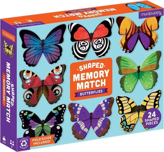 Memoryspel Vlinders MUDPUPPY