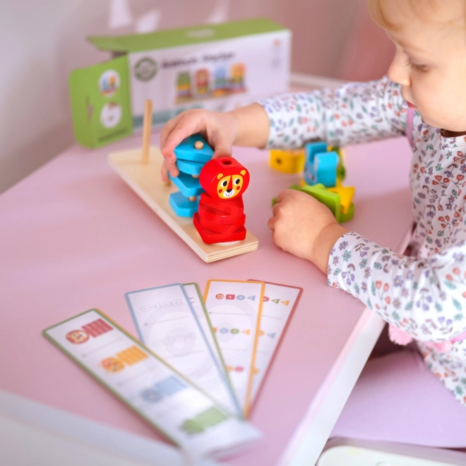 Woopie Montessori Dierenpiramide 27 stuks