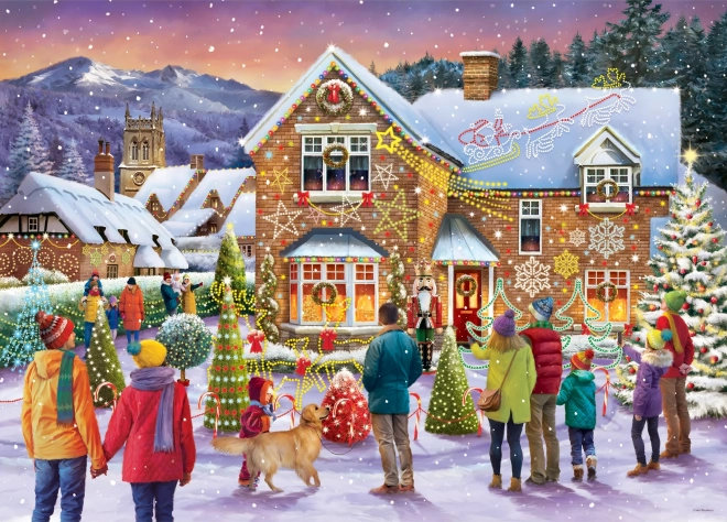 Gibsons puzzel kerstdecoratie 1000 stukjes