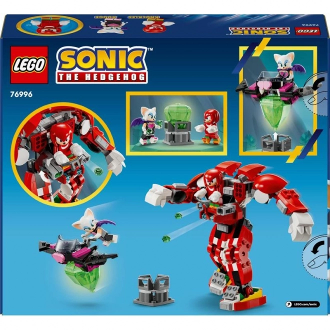 Knuckles and His Robotic Guardian Building Set