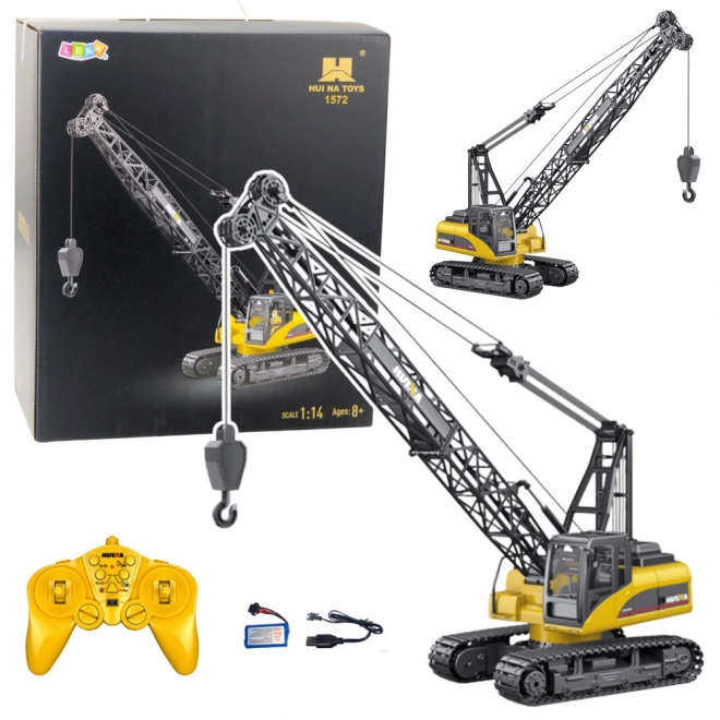 Remote-controlled Huina 1:14 Track Crane