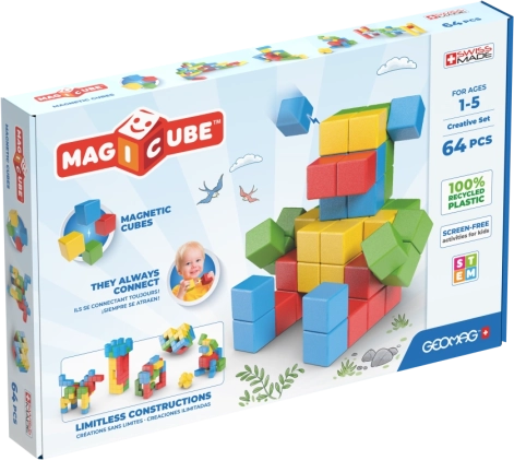 Geomag Magicube creative set 64 pieces