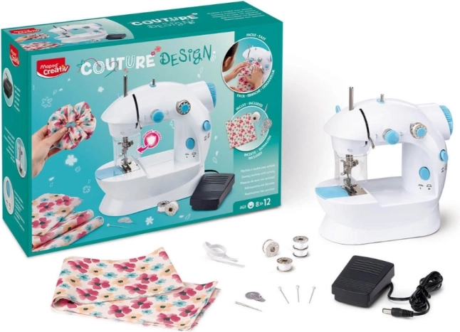 Machine à coudre pour enfants Creative MAPED – kit pour fabriquer des chouchous