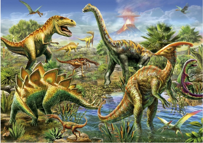 Puzzel Jurassic Speeltuin 500 stukjes EDUCA