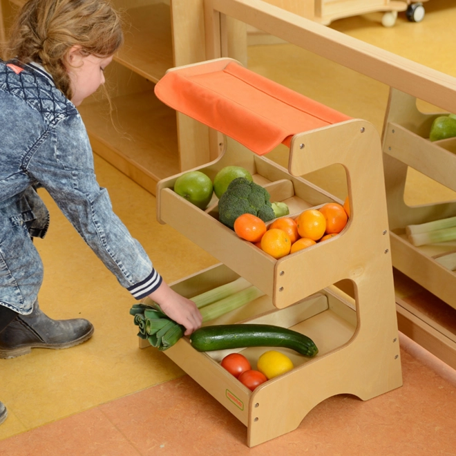 Houten marktstand voor kinderen Masterkidz