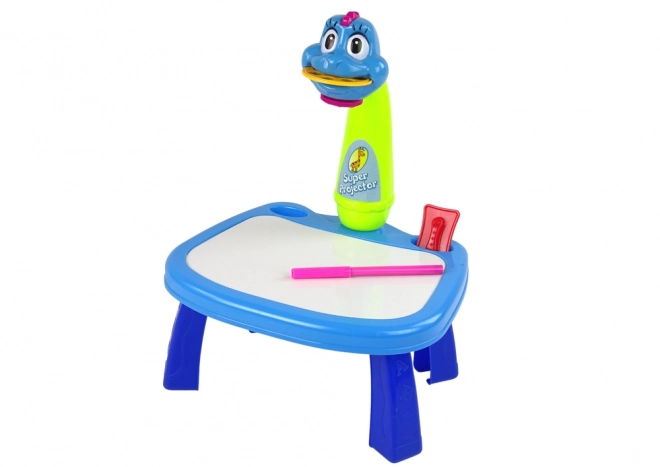 Projektion für Kinder mit Dinosauriermotiv