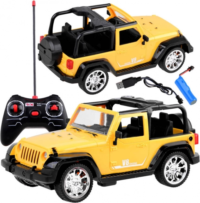 RC Off-Road Car Remote Controlled 1:16 – Yellow
