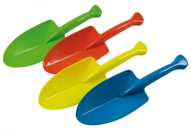 Gekleurde plastic schep 27 cm