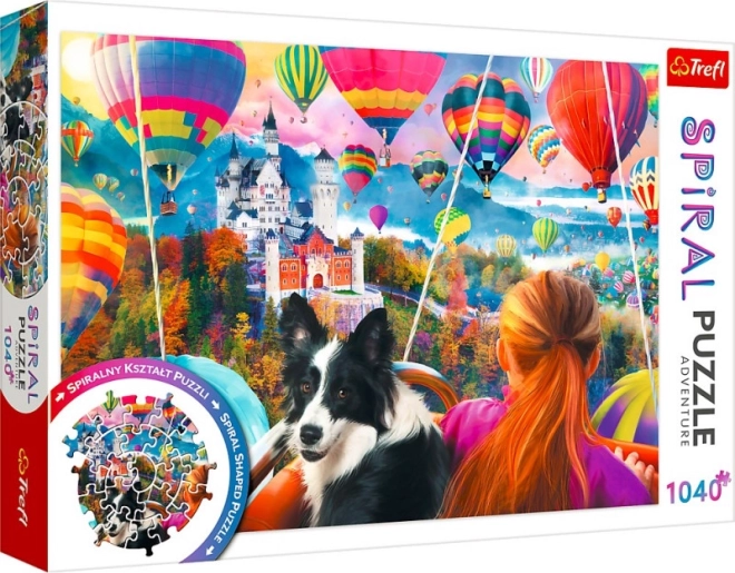 Spiral Puzzle – festival van heteluchtballonnen 1040 stukjes