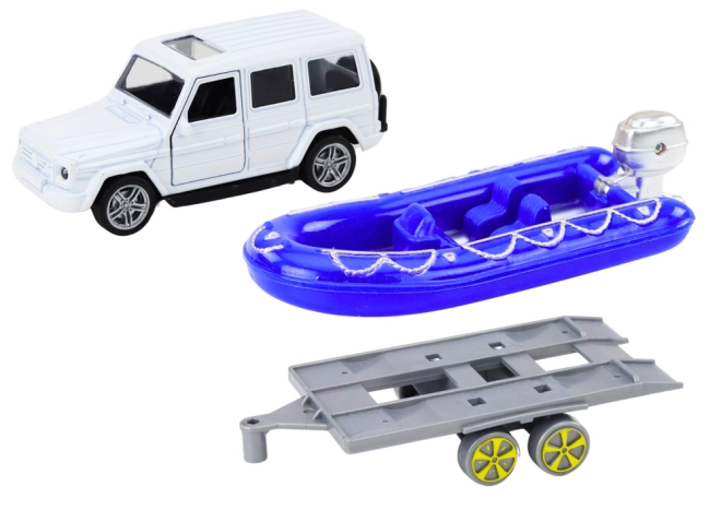 Functionele aanhanger en boot