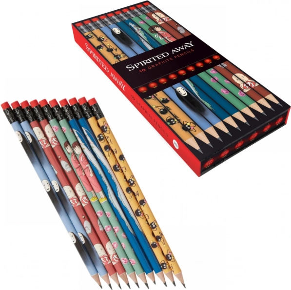 Grafietpotloden Spirited Away - set van 10 stuks
