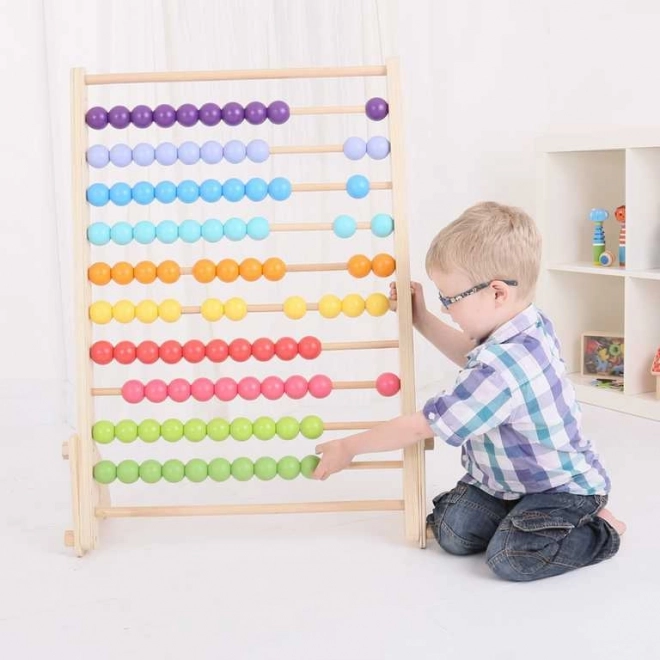 Bigjigs Baby reuzen houten telraam