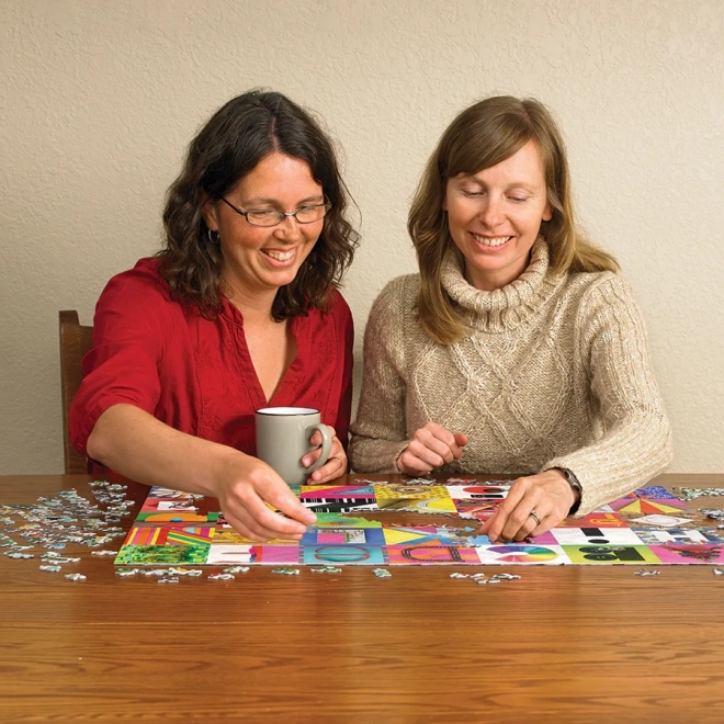 Puzzel Cobble Hill gevonden alfabet 1000 stukjes