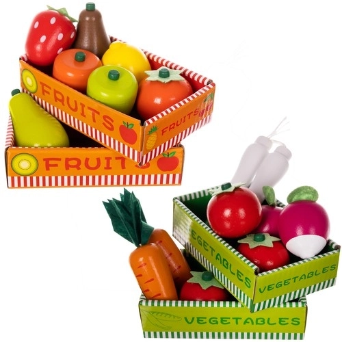 Houten kraam met accessoires voor kinderen