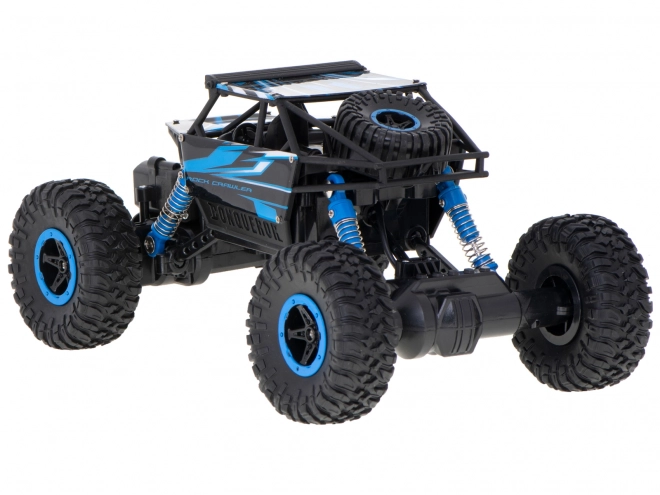 Remote Control Rock Crawler Car – Blue
