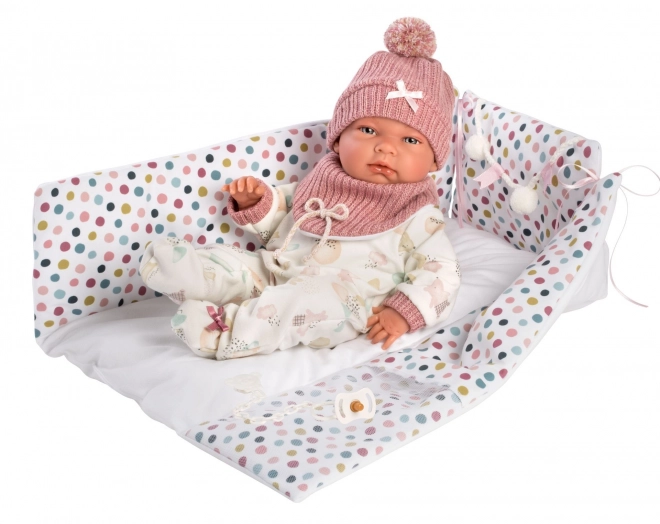 Kleidung für Puppe Baby New Born mit Zubehör