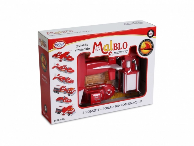 Magnetische transportmiddelen brandweer MalBlo