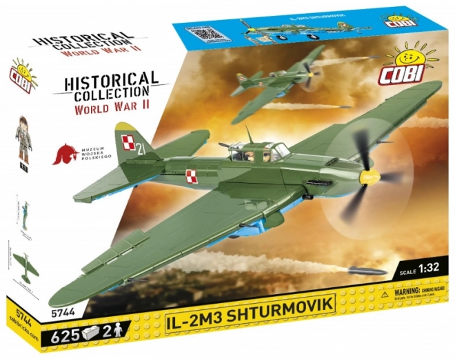 Historische Collectie WOI IL-2M3 Shturmovik 625 stenen