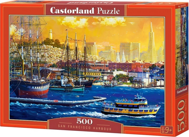 Puzzel Haven van San Francisco 500 stukjes