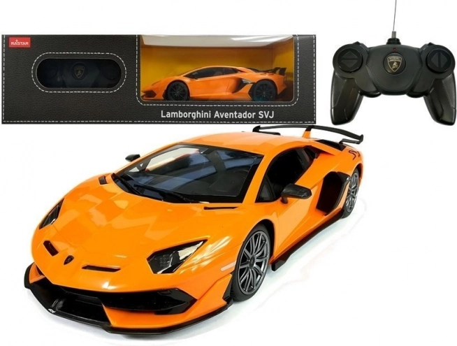 Remote Control Lamborghini Aventador Rastar 1:24 Orange