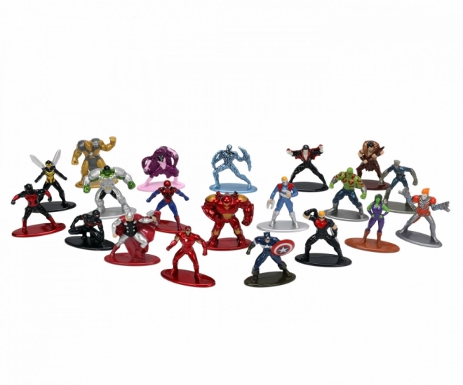 Metalen Nano verzamelobjecten van Marvel 20st