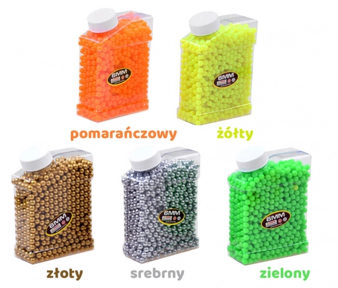 Plastic kogels voor pistool 6 mm